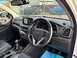Used 2019 Hyundai Tucson Premium Polar White - Interior and Exterior details 2