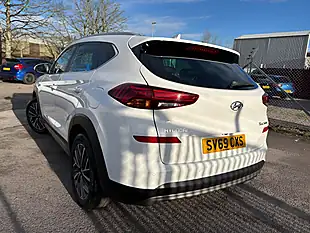 Used 2019 Hyundai Tucson Premium Polar White - Interior and Exterior details 6