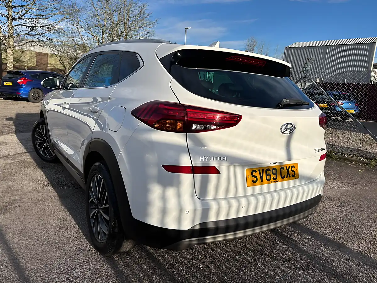 Used 2019 Hyundai Tucson Premium Polar White - Interior and Exterior details 6