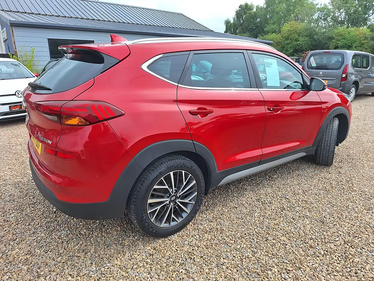 Used 2019 Hyundai Tucson Premium Red - Interior and Exterior details 18