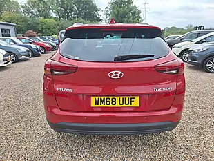 Used 2019 Hyundai Tucson Premium Red - Interior and Exterior details 6