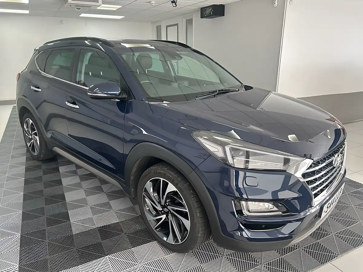 Used 2019 Hyundai Tucson Premium Se Blue - Interior and Exterior details 6