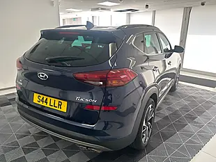 Used 2019 Hyundai Tucson Premium Se Blue - Interior and Exterior details 7
