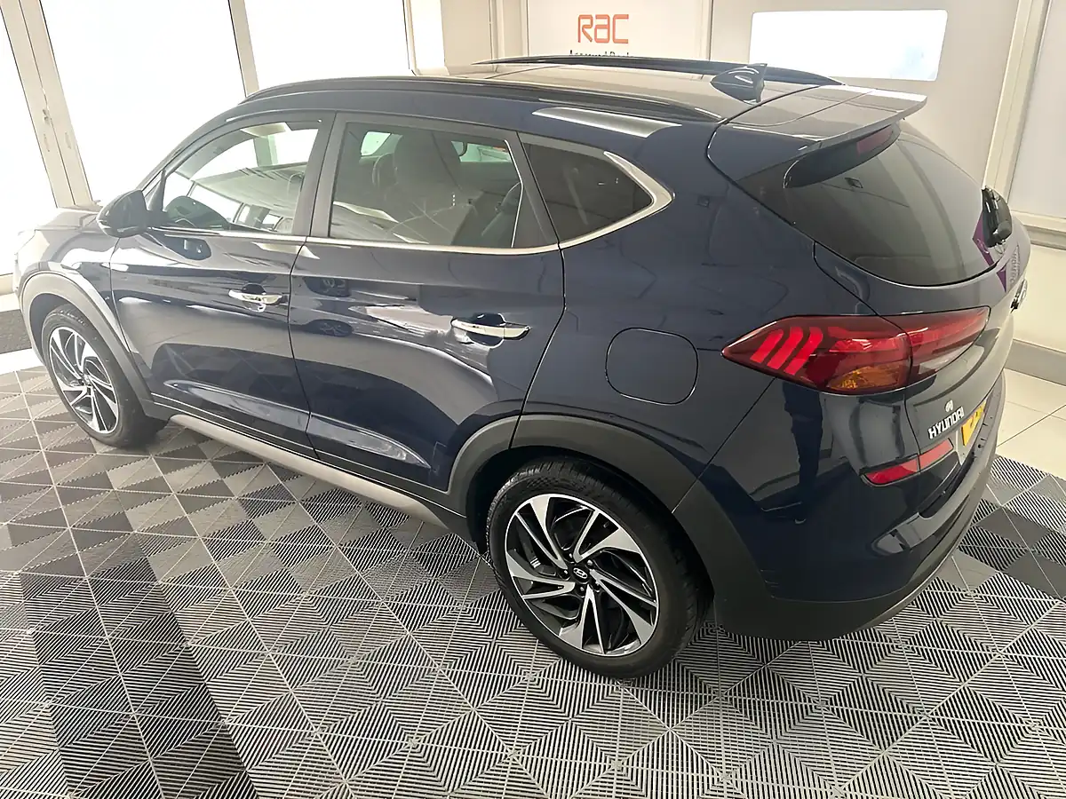 Used 2019 Hyundai Tucson Premium Se Blue - Interior and Exterior details 9