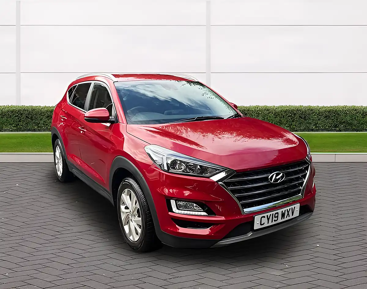 Used 2019 Hyundai Tucson Se Nav Fiery Red - Front View