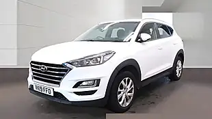 Used 2019 Hyundai Tucson Se Nav White - Interior and Exterior details 2
