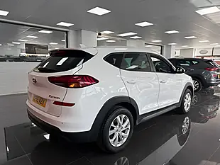 Used 2019 Hyundai Tucson Se Nav White - Interior and Exterior details 2