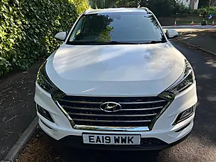 Used 2019 Hyundai Tucson Se Nav White - Interior and Exterior details 2