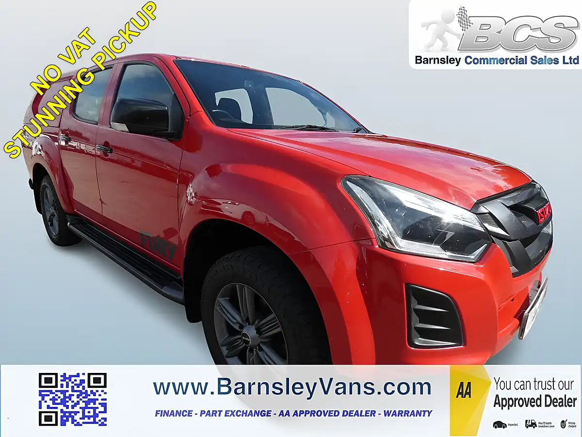 Used 2019 Isuzu D-Max Fury Red - Front View