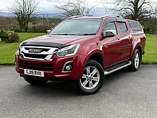 Used 2019 Isuzu D-Max Utah Double Cab Red - Interior and Exterior details 2
