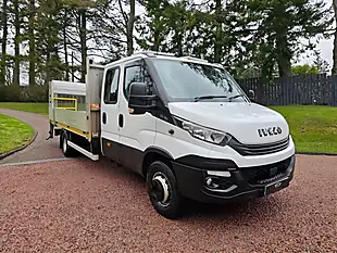 Used 2019 Iveco Daily 70C18D Dropside White - Interior and Exterior details 3