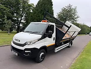 Used 2019 Iveco Daily Dropside / Tipper White - Interior and Exterior details 2