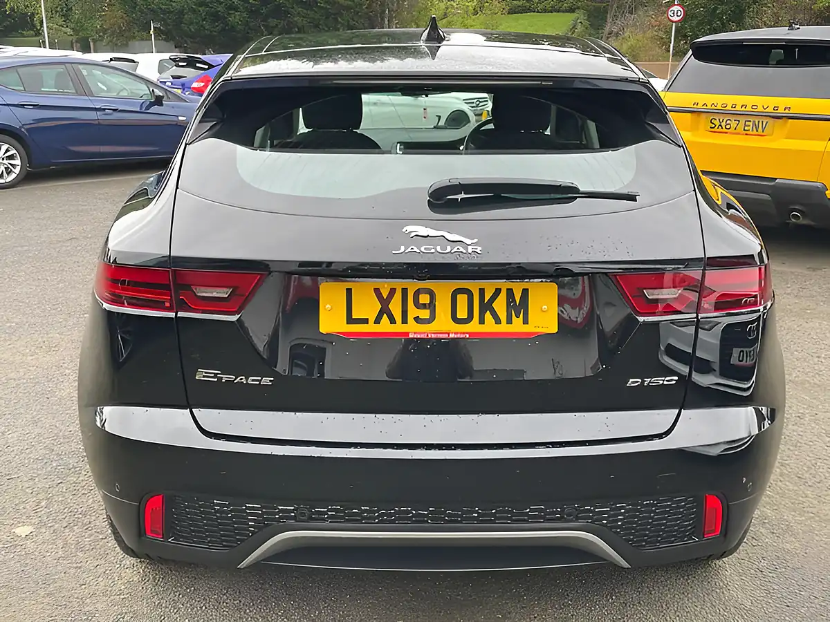 Used 2019 Jaguar E-Pace Black - Interior and Exterior details 8