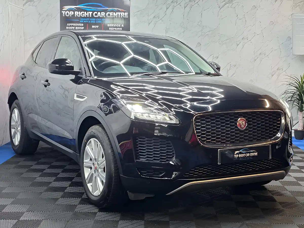 Used 2019 Jaguar E-Pace Black - Front View