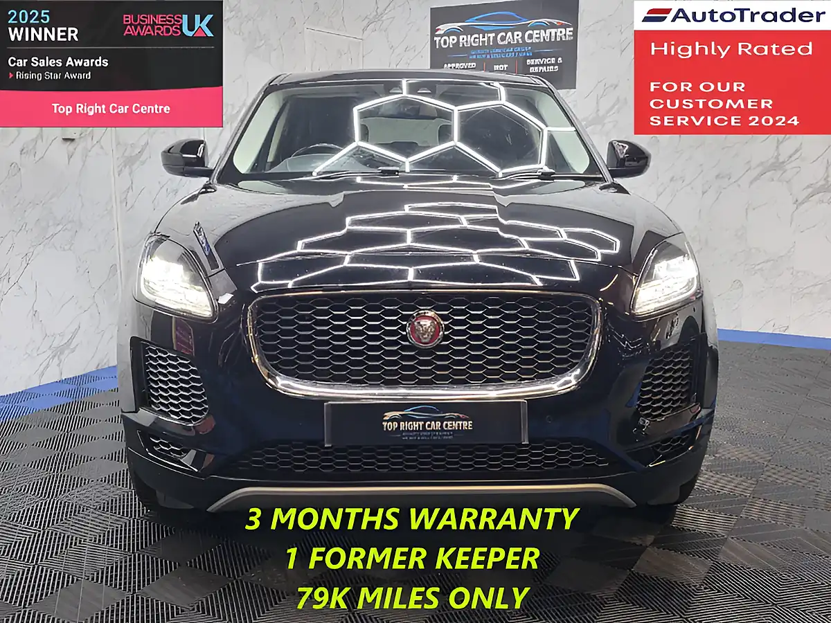 Used 2019 Jaguar E-Pace Black - Interior and Exterior details 2