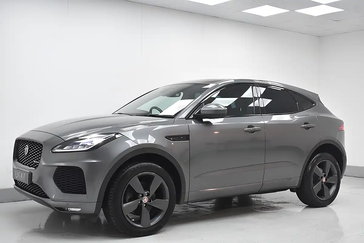 Used 2019 Jaguar E-Pace Chequered Flag Corris Grey - Interior and Exterior details 5