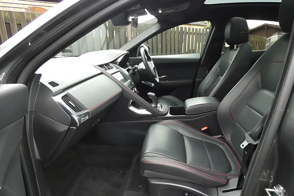 Used 2019 Jaguar E-Pace Chequered Flag Grey - Interior and Exterior details 10