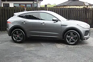 Used 2019 Jaguar E-Pace Chequered Flag Grey - Interior and Exterior details 2