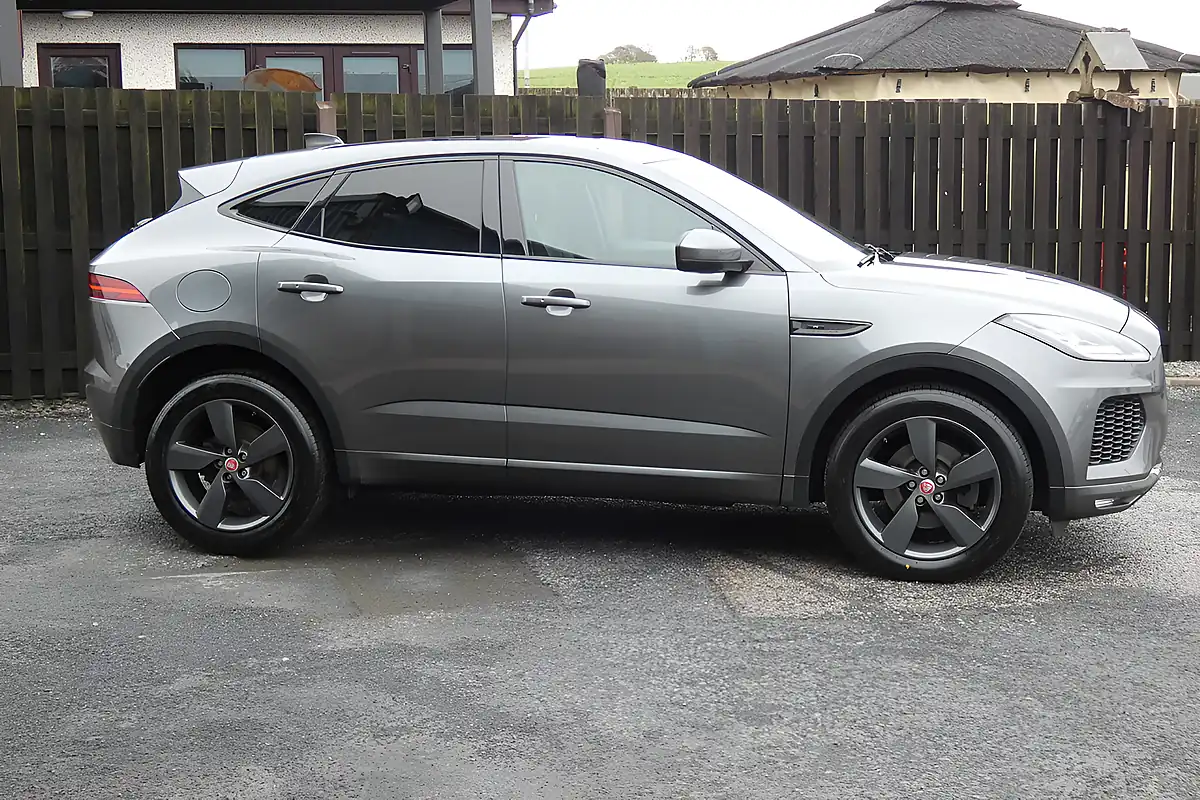 Used 2019 Jaguar E-Pace Chequered Flag Grey - Interior and Exterior details 2