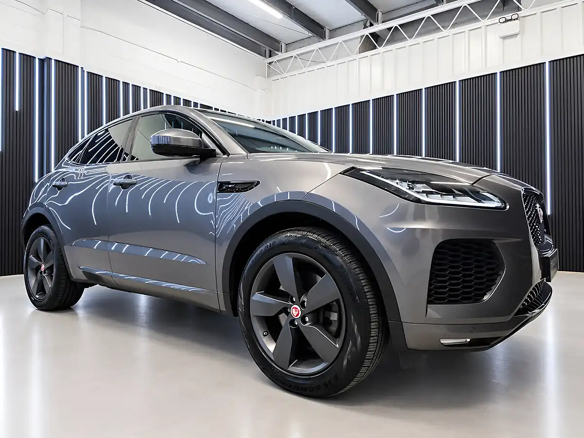 Used 2019 Jaguar E-Pace Chequered Flag Grey - Interior and Exterior details 9