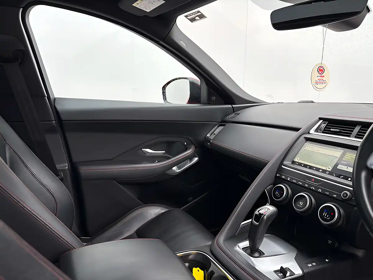Used 2019 Jaguar E-Pace Chequered Flag Photon Red - Interior and Exterior details 11