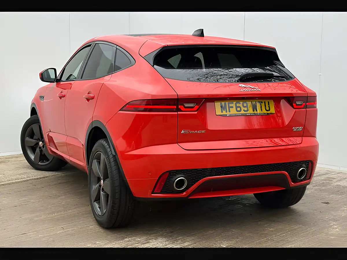 Used 2019 Jaguar E-Pace Chequered Flag Photon Red - Interior and Exterior details 15