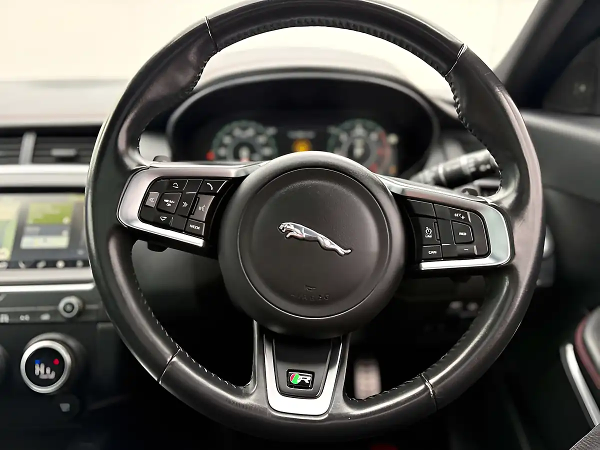 Used 2019 Jaguar E-Pace Chequered Flag Photon Red - Interior and Exterior details 5