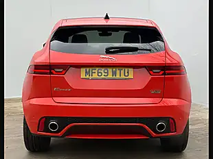 Used 2019 Jaguar E-Pace Chequered Flag Photon Red - Interior and Exterior details 6