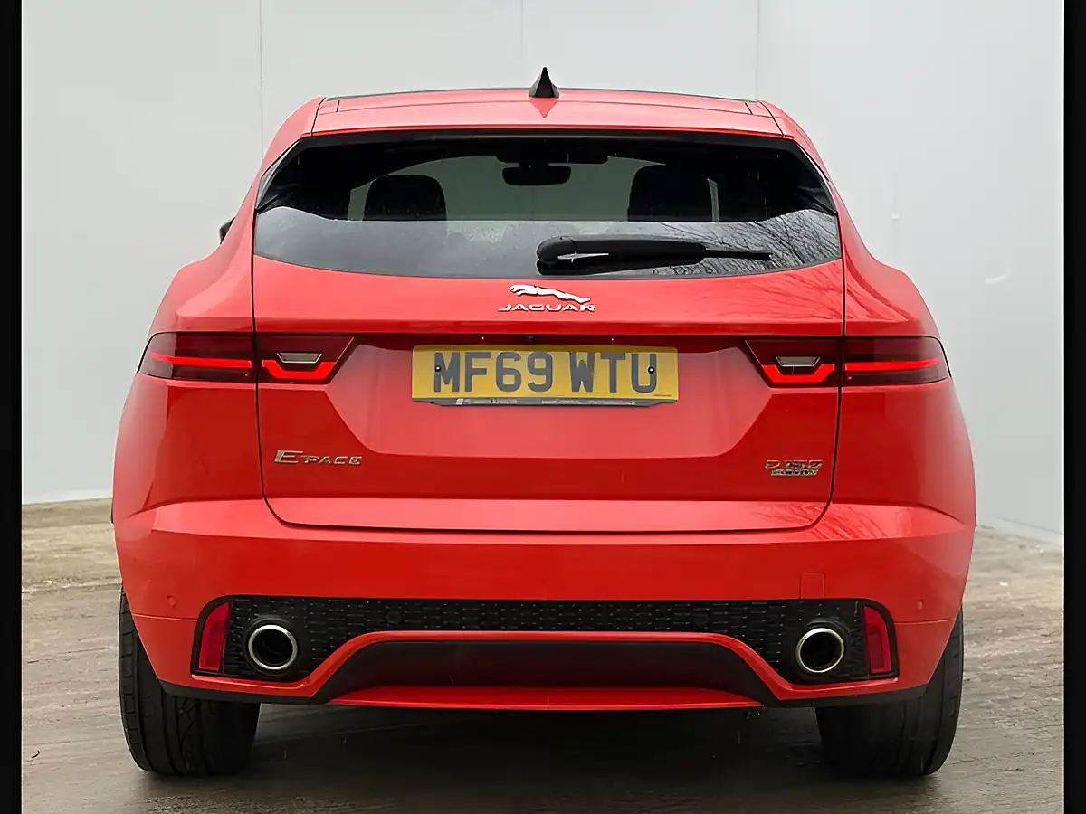 Used 2019 Jaguar E-Pace Chequered Flag Photon Red - Interior and Exterior details 6