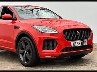 Used 2019 Jaguar E-Pace Chequered Flag Photon Red - Interior and Exterior details 7