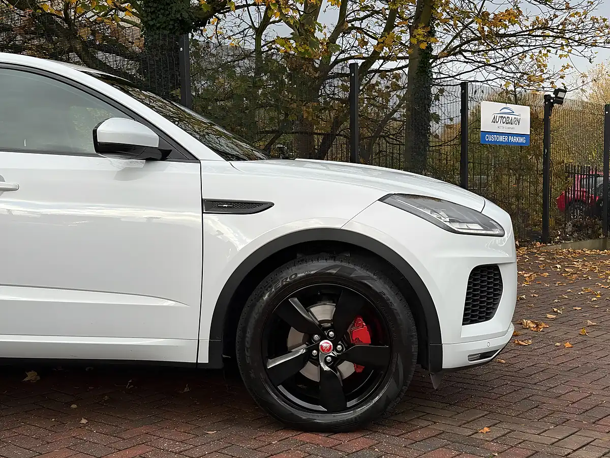 Used 2019 Jaguar E-Pace Chequered Flag White - Interior and Exterior details 13