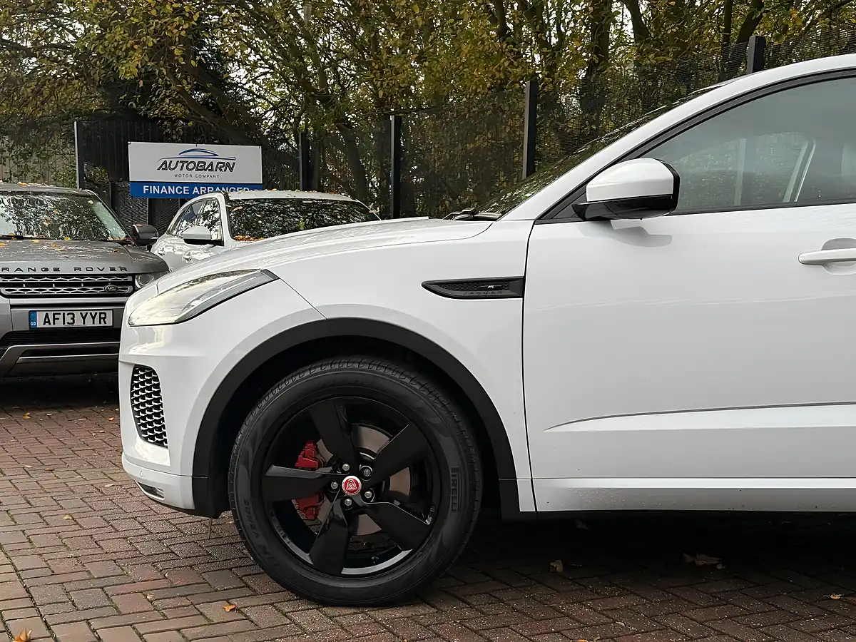 Used 2019 Jaguar E-Pace Chequered Flag White - Interior and Exterior details 14