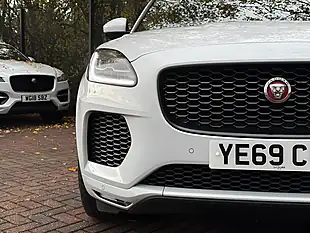 Used 2019 Jaguar E-Pace Chequered Flag White - Interior and Exterior details 15