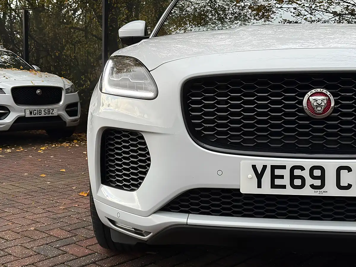 Used 2019 Jaguar E-Pace Chequered Flag White - Interior and Exterior details 15