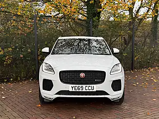 Used 2019 Jaguar E-Pace Chequered Flag White - Interior and Exterior details 4
