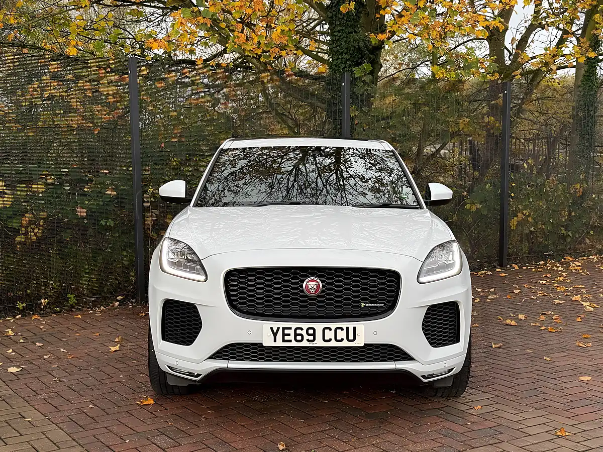Used 2019 Jaguar E-Pace Chequered Flag White - Interior and Exterior details 4