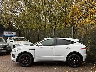 Used 2019 Jaguar E-Pace Chequered Flag White - Interior and Exterior details 6