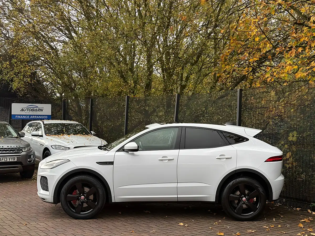 Used 2019 Jaguar E-Pace Chequered Flag White - Interior and Exterior details 6