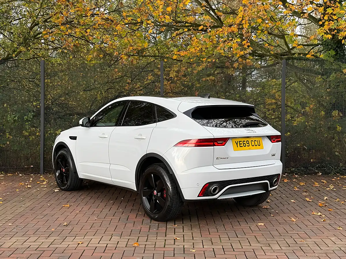 Used 2019 Jaguar E-Pace Chequered Flag White - Interior and Exterior details 7