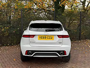 Used 2019 Jaguar E-Pace Chequered Flag White - Interior and Exterior details 8