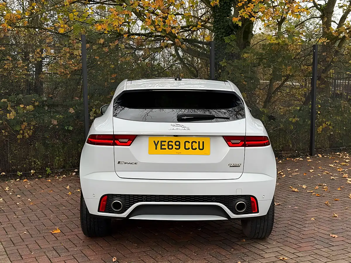 Used 2019 Jaguar E-Pace Chequered Flag White - Interior and Exterior details 8