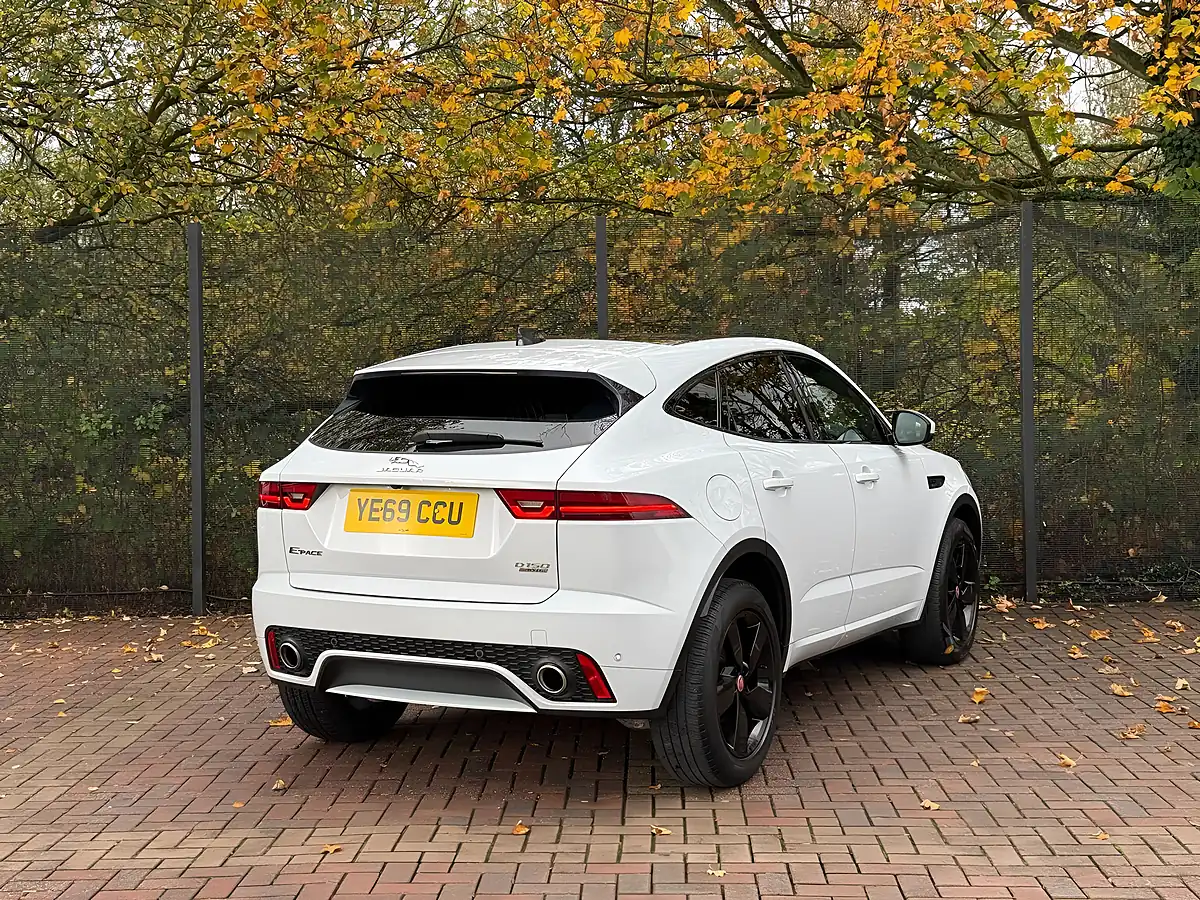 Used 2019 Jaguar E-Pace Chequered Flag White - Interior and Exterior details 9