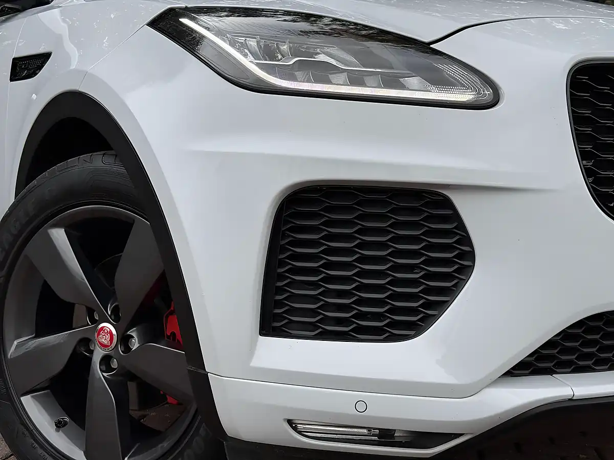 Used 2019 Jaguar E-Pace Chequered Flag White - Interior and Exterior details 11