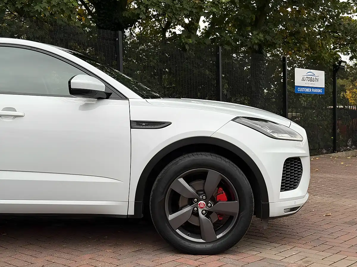 Used 2019 Jaguar E-Pace Chequered Flag White - Interior and Exterior details 15
