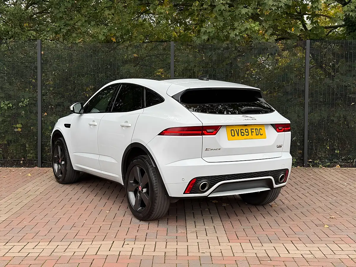 Used 2019 Jaguar E-Pace Chequered Flag White - Interior and Exterior details 7