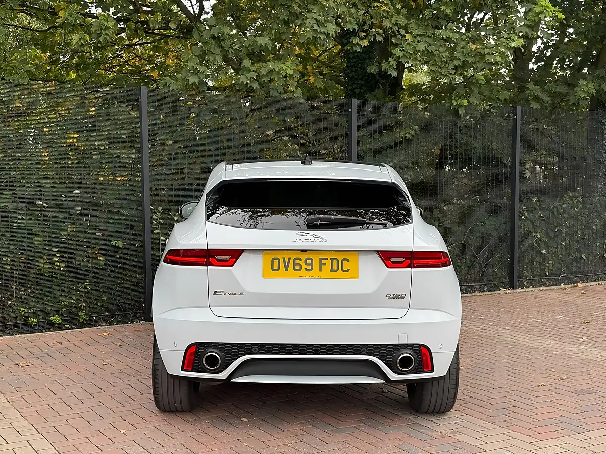 Used 2019 Jaguar E-Pace Chequered Flag White - Interior and Exterior details 8