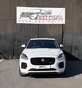 Used 2019 Jaguar E-Pace Chequered Flag White - Interior and Exterior details 10