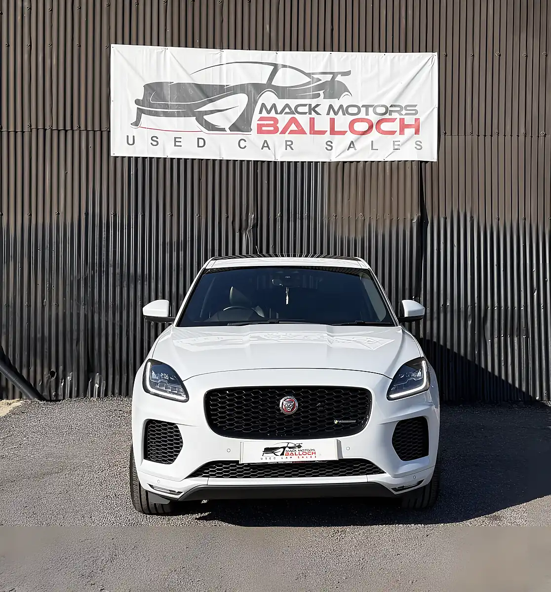 Used 2019 Jaguar E-Pace Chequered Flag White - Interior and Exterior details 10