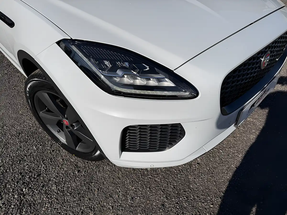 Used 2019 Jaguar E-Pace Chequered Flag White - Interior and Exterior details 2