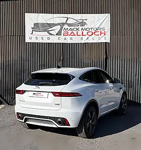 Used 2019 Jaguar E-Pace Chequered Flag White - Interior and Exterior details 5